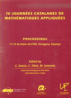 Imagen de portada del libro Proceedings of the IV Catalan Days of Applied Mathematics