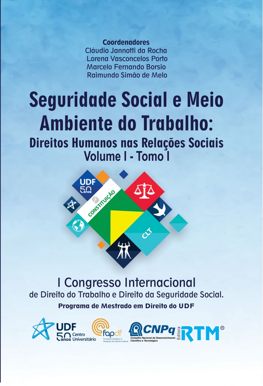 Imagen de portada del libro Seguridade Social e Meio Ambiente do Trabalho