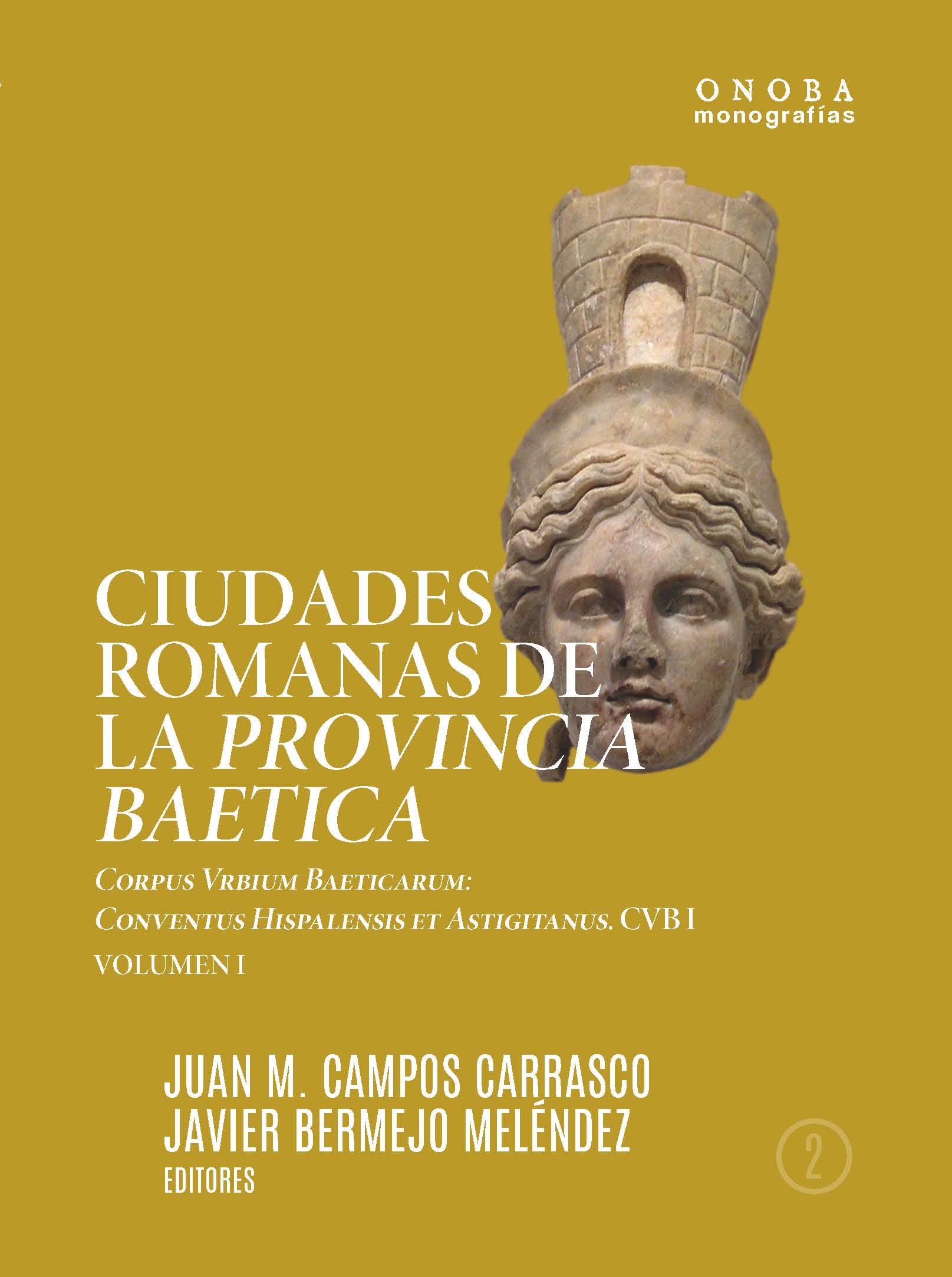 Imagen de portada del libro Ciudades romanas de la provincia Baética