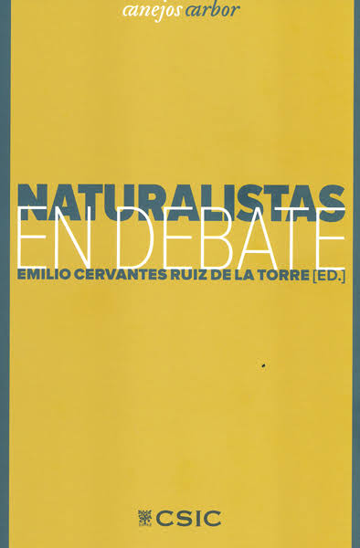 Imagen de portada del libro Naturalistas en debate