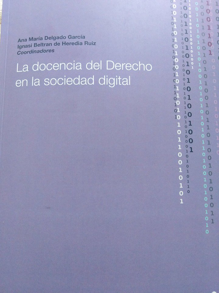 Imagen de portada del libro La docencia del Derecho en la sociedad digital