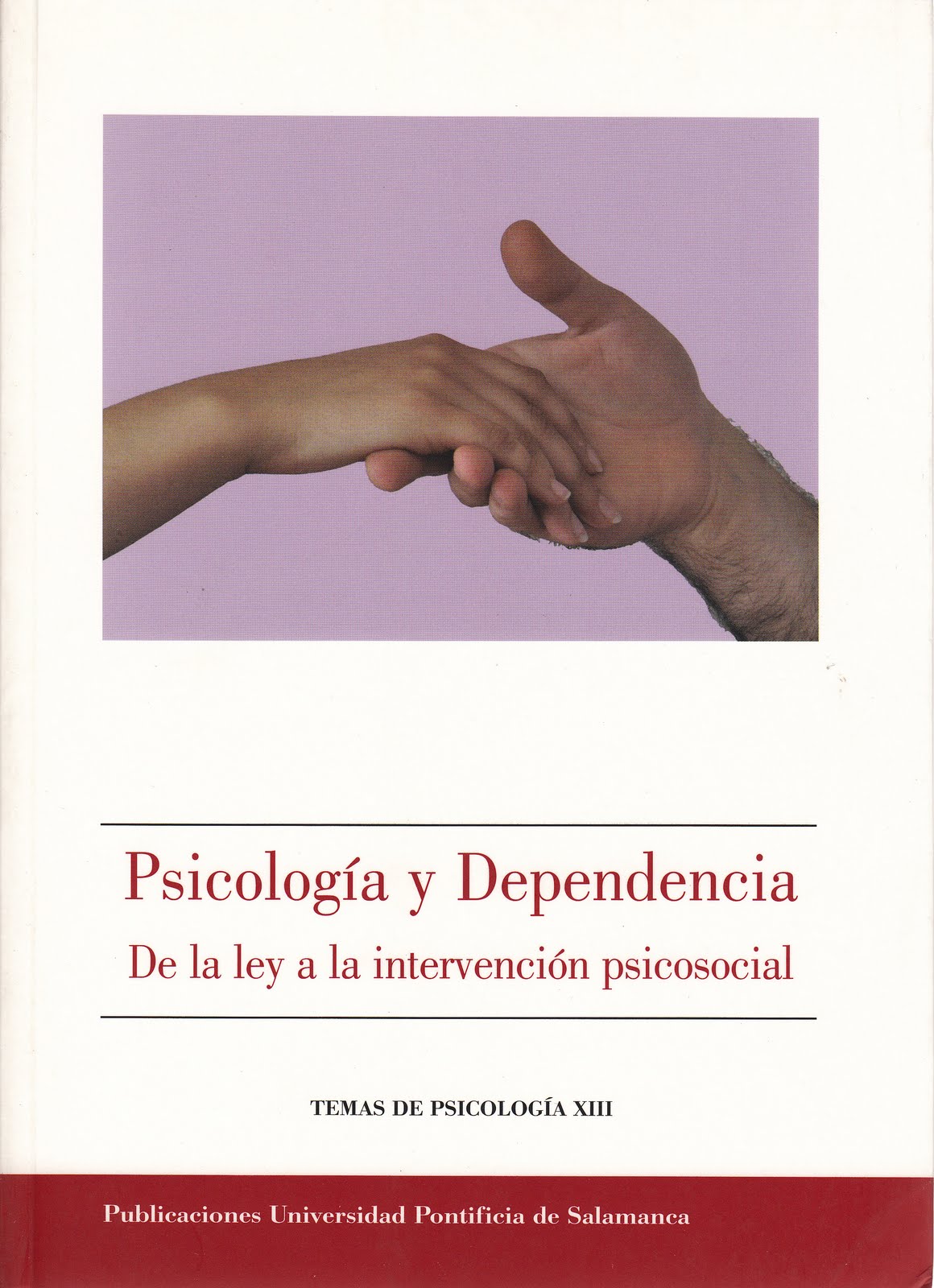 Imagen de portada del libro Psicología y dependencia