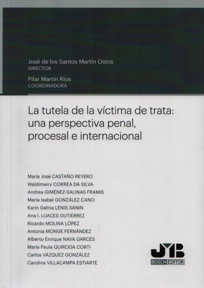 Imagen de portada del libro La tutela de la víctima de trata