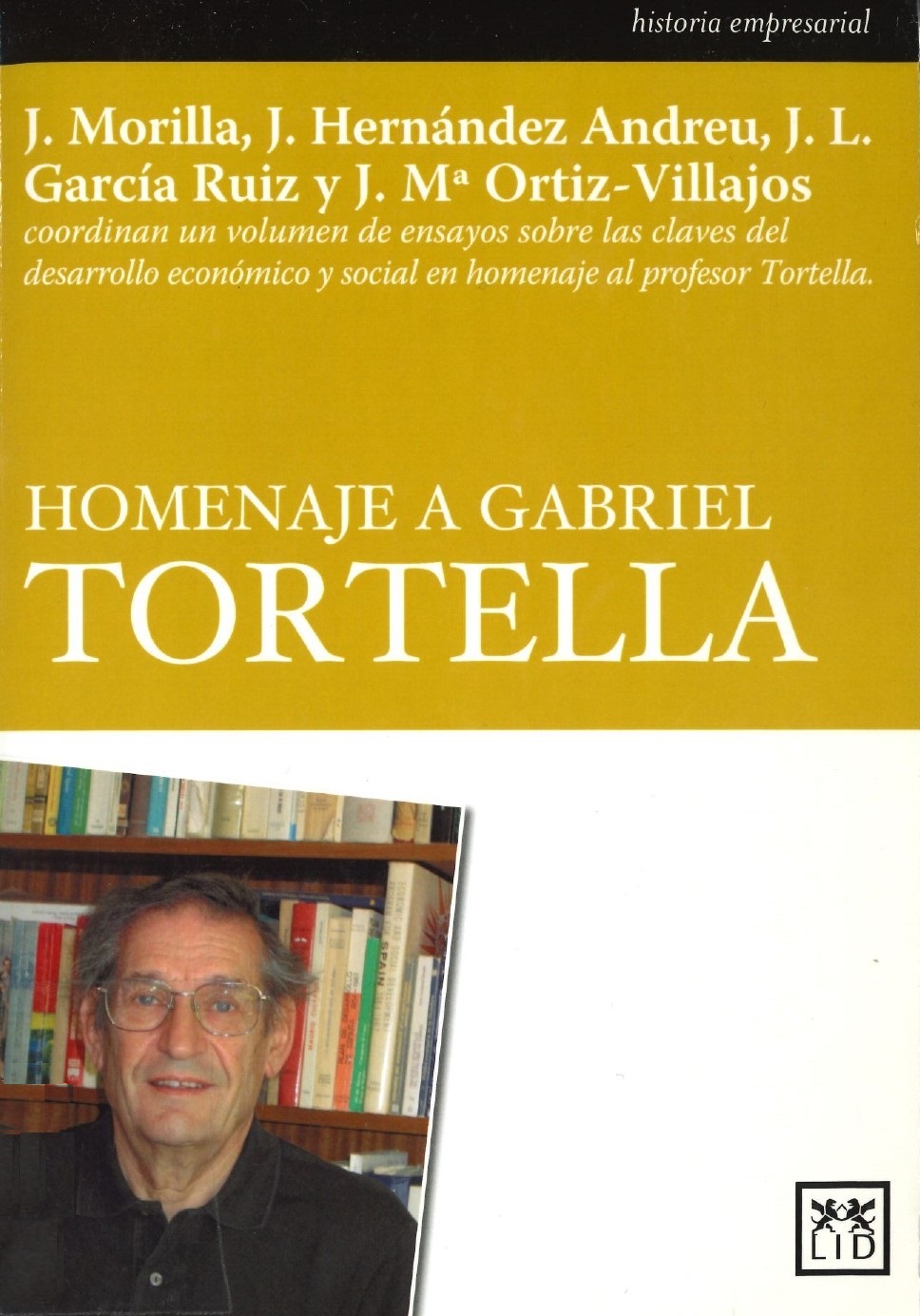Imagen de portada del libro Homenaje a Gabriel Tortella