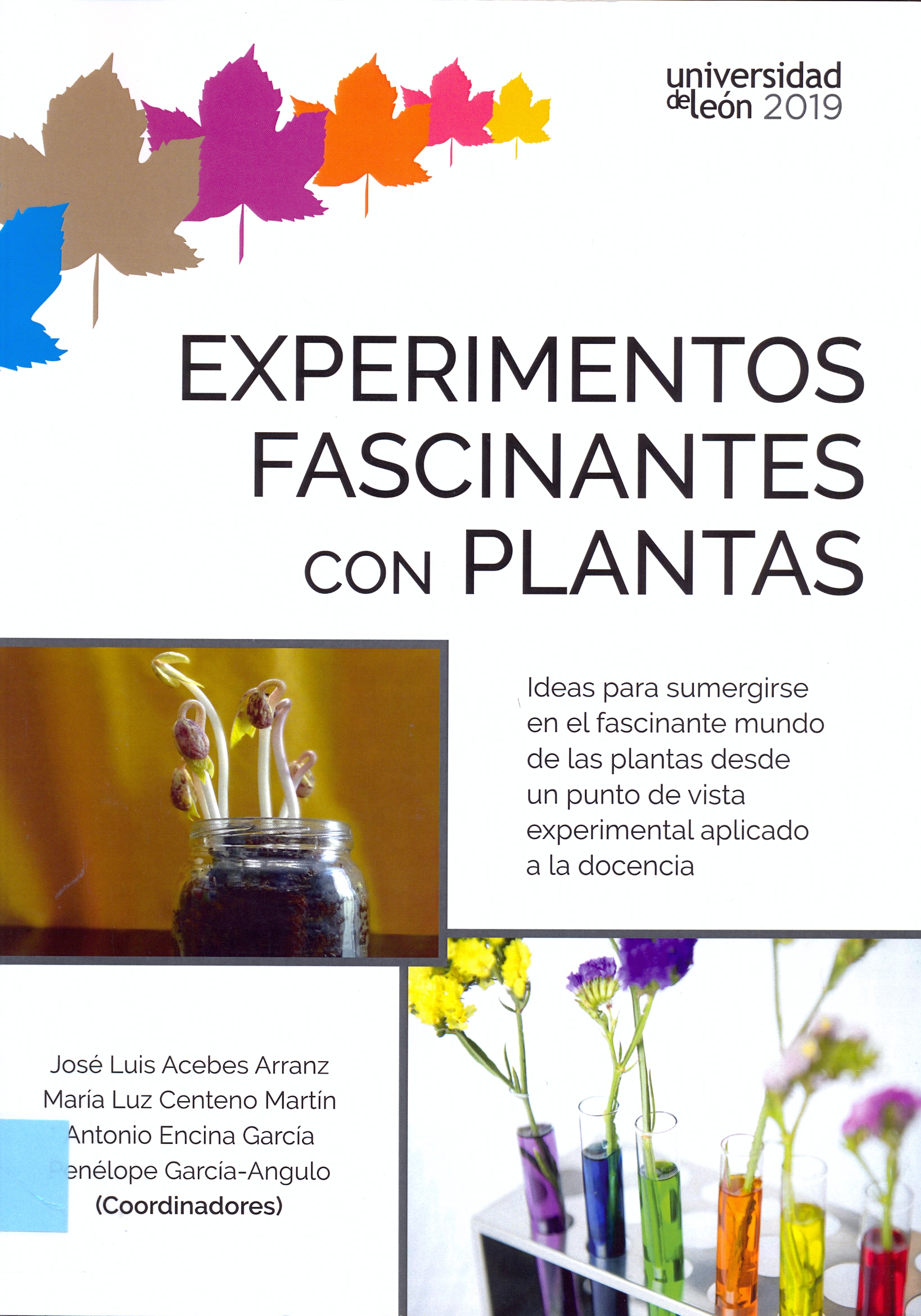 Imagen de portada del libro Experimentos fascinantes con plantas