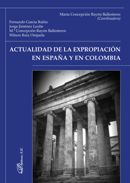 Imagen de portada del libro Actualidad de la expropiación en España y en Colombia