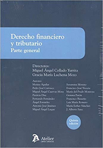 Imagen de portada del libro Derecho financiero y tributario