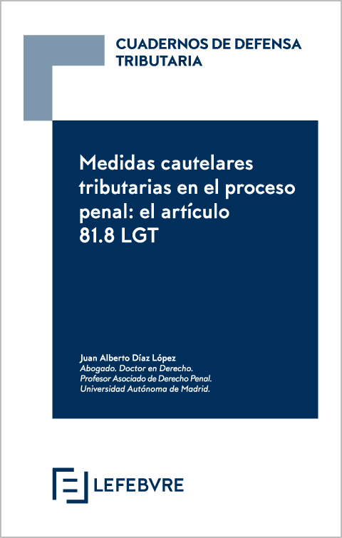 Imagen de portada del libro Medidas cautelares tributarias en el proceso penal