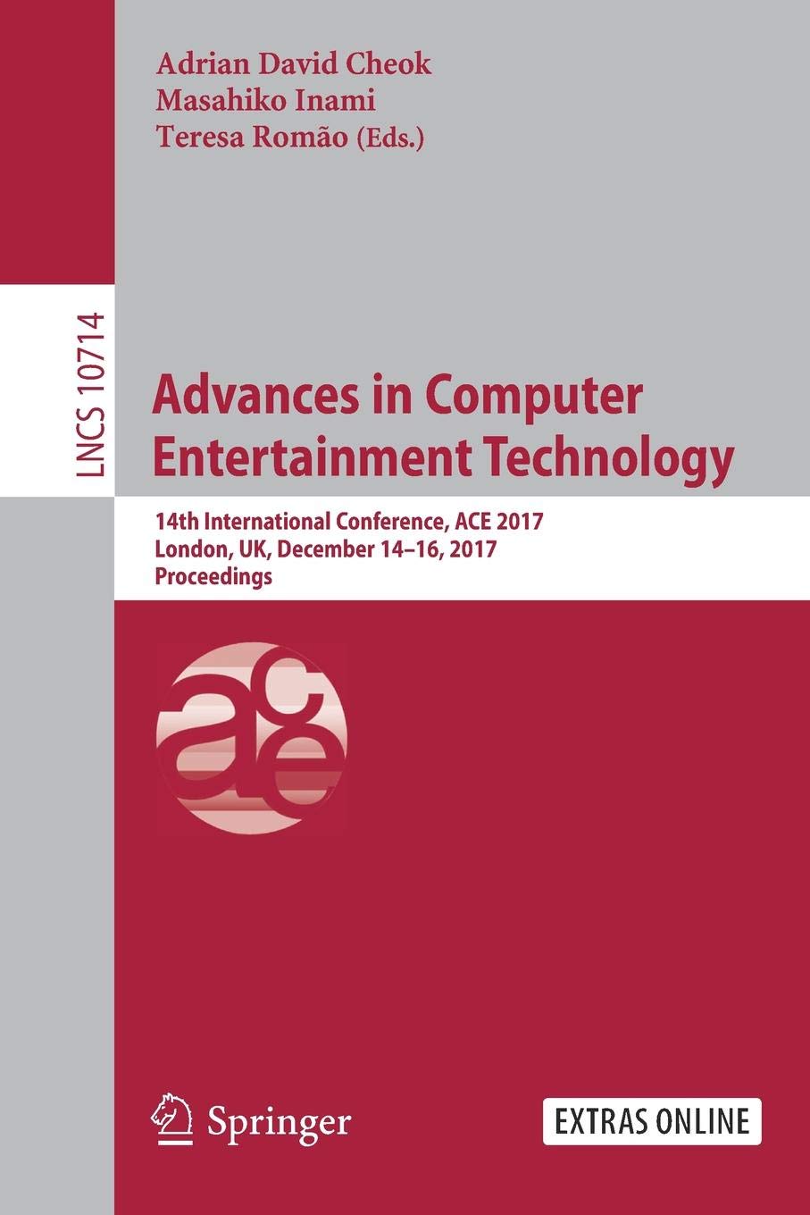 Imagen de portada del libro Advances in Computer Entertainment Technology
