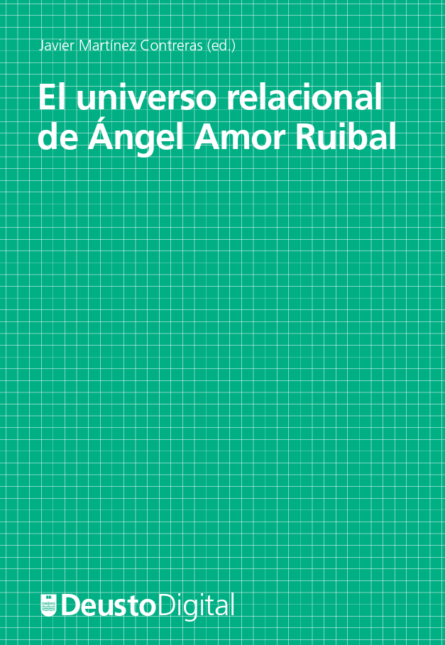 Imagen de portada del libro El universo relacional de Angel Amor Ruibal