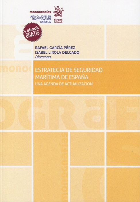 Imagen de portada del libro Estrategia de seguridad marítima de España