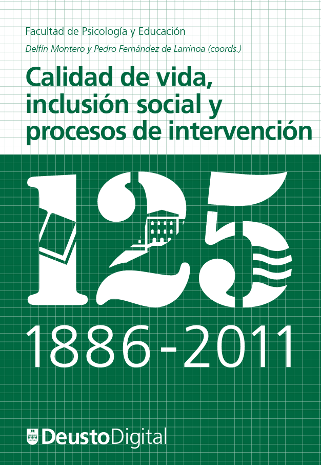 Imagen de portada del libro Calidad de vida, inclusión social y procesos de intervención