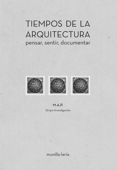 Imagen de portada del libro Tiempos de la arquitectura