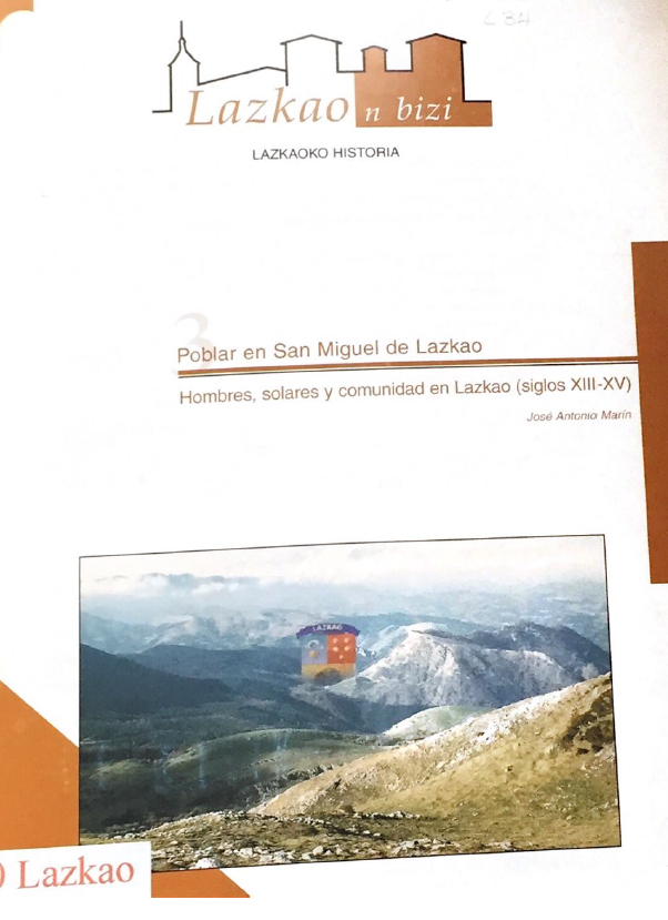 Imagen de portada del libro Poblar en San Miguel de Lazkao