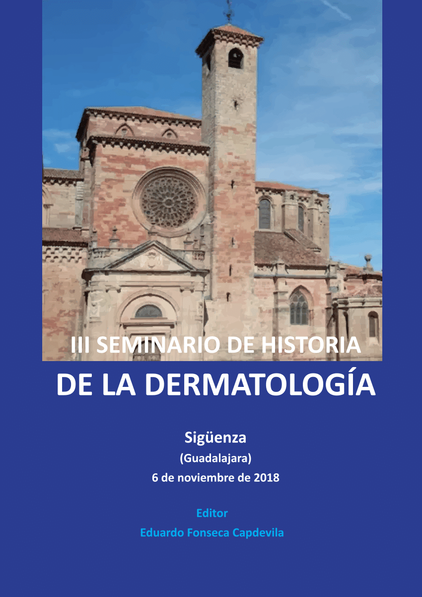 Imagen de portada del libro III Seminario de Historia de la Dermatología