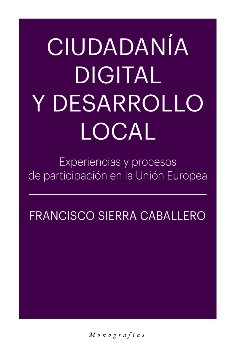 Imagen de portada del libro Ciudadanía digital y desarrollo local