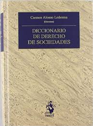 Imagen de portada del libro Diccionario de derecho de sociedades
