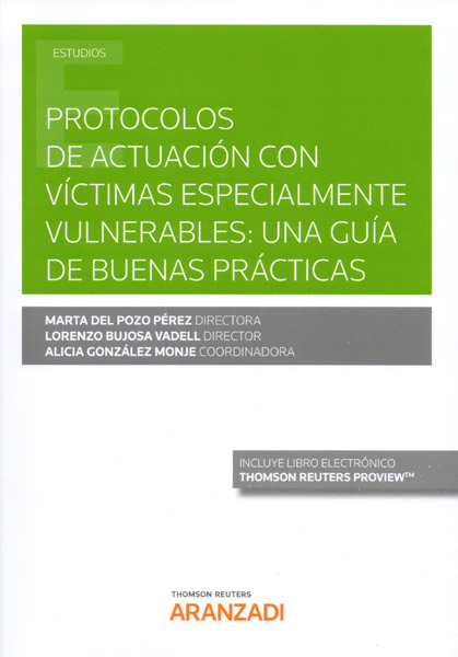 Imagen de portada del libro Protocolos de actuación con víctimas especialmente vulnerables