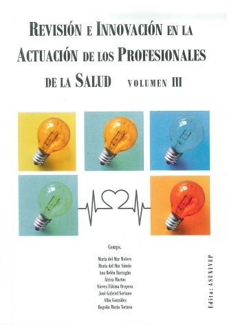 Imagen de portada del libro Revisión e innovación en la actuación de los profesionales de la salud