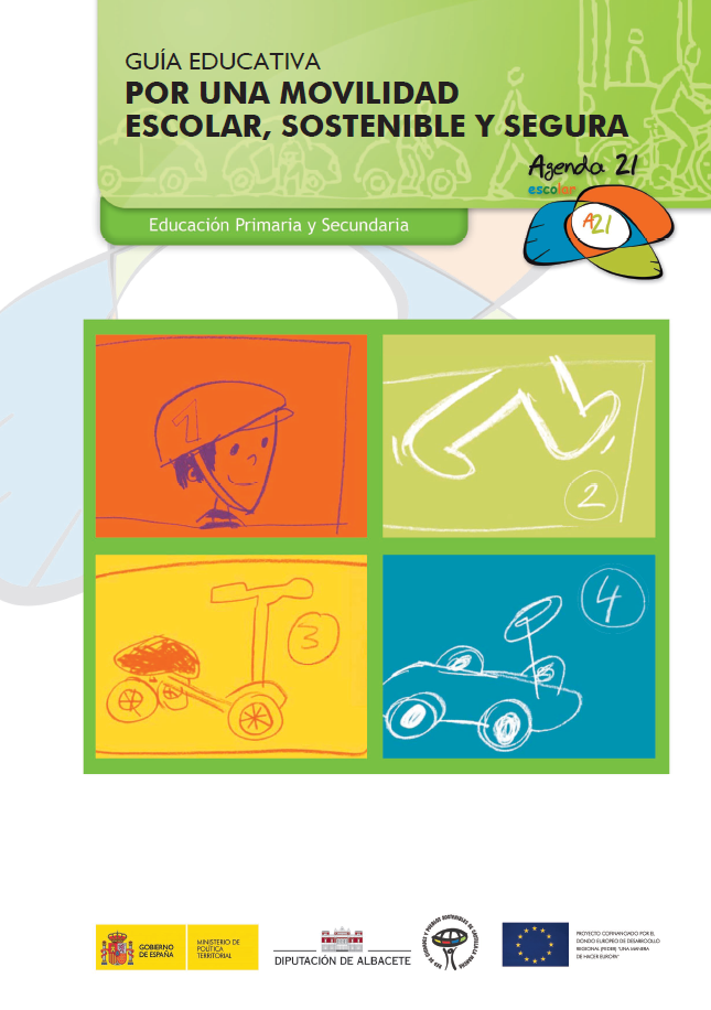 Imagen de portada del libro Guía educativa por una movilidad escolar, sostenible y segura