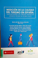 Imagen de portada del libro Medición de la calidad del turismo en España