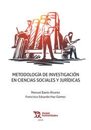 Imagen de portada del libro Metodología de la investigación en Ciencias Sociales y Jurídicas