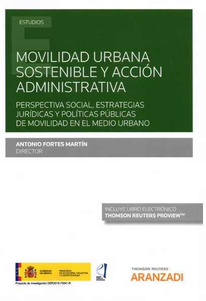 Imagen de portada del libro Movilidad urbana sostenible y acción administrativa