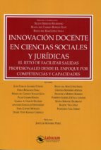 Imagen de portada del libro Innovación docente en ciencias sociales y jurídicas.