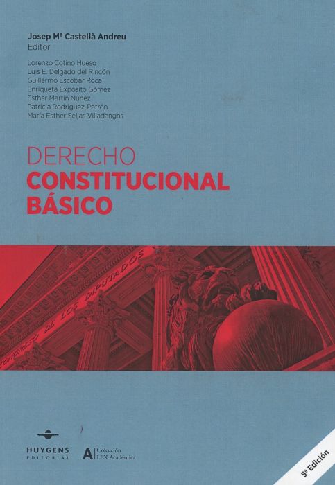 Imagen de portada del libro Derecho constitucional básico