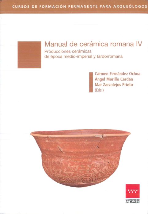 Imagen de portada del libro Manual de cerámica romana. IV