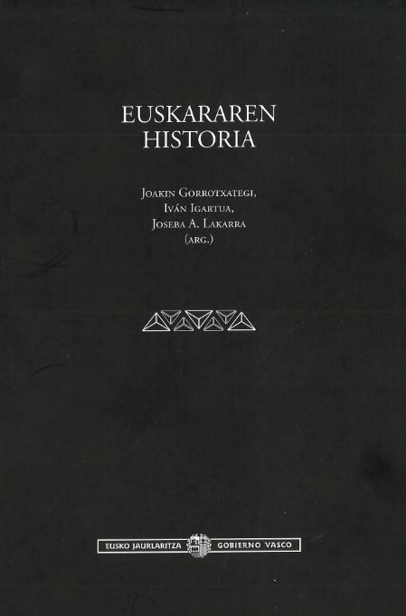 Imagen de portada del libro Euskararen historia