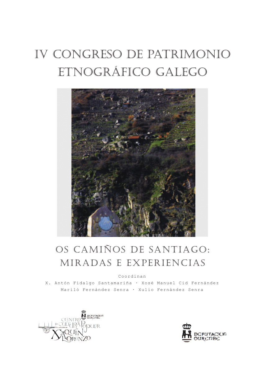 Imagen de portada del libro Os Camiños de Santiago, miradas e experiencias