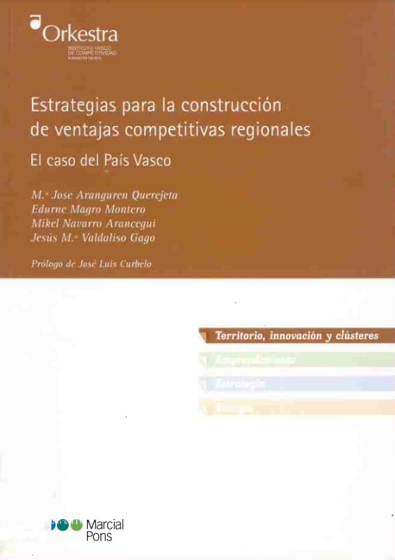 Imagen de portada del libro Estrategias para la construcción de ventajas competitivas regionales