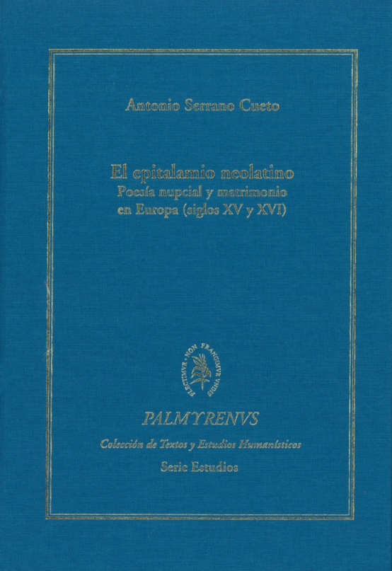 Imagen de portada del libro El epitalamio neolatino