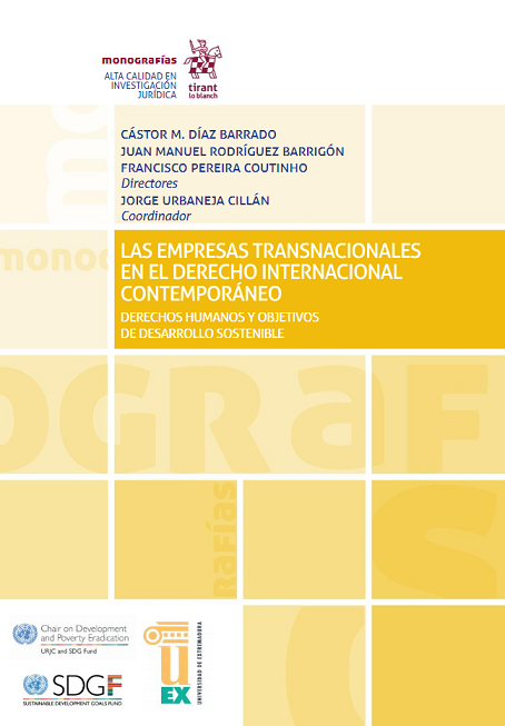 Imagen de portada del libro Las empresas transnacionales en el derecho internacional contemporáneo