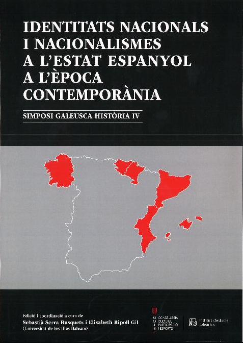 Imagen de portada del libro Identitats nacionals i nacionalismes a l'estat espanyol a l'època contemporània