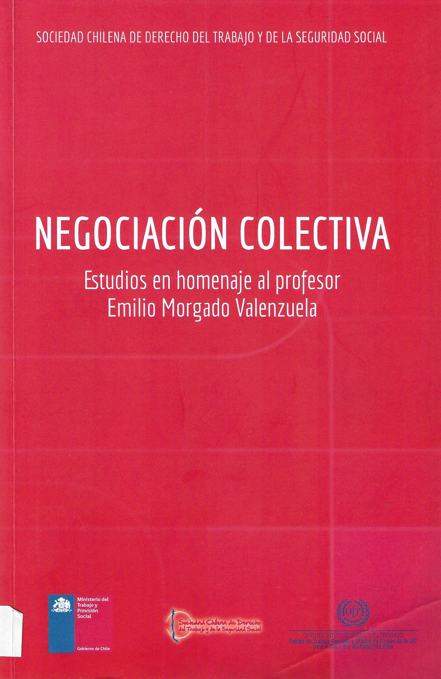 Imagen de portada del libro Negociación colectiva