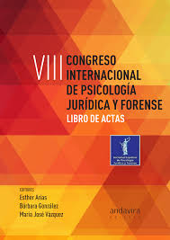Imagen de portada del libro VIII Congreso Internacional de Psicología Jurídica y Forense