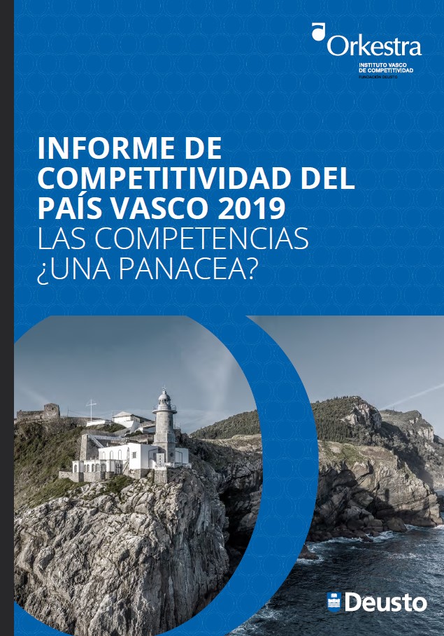 Imagen de portada del libro Informe de Competitividad del País Vasco 2019