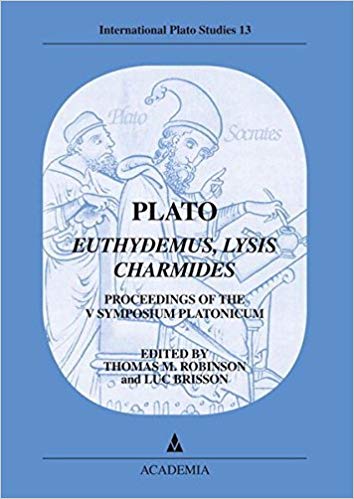 Imagen de portada del libro PLATO Euthydemus, Lysis Charmides