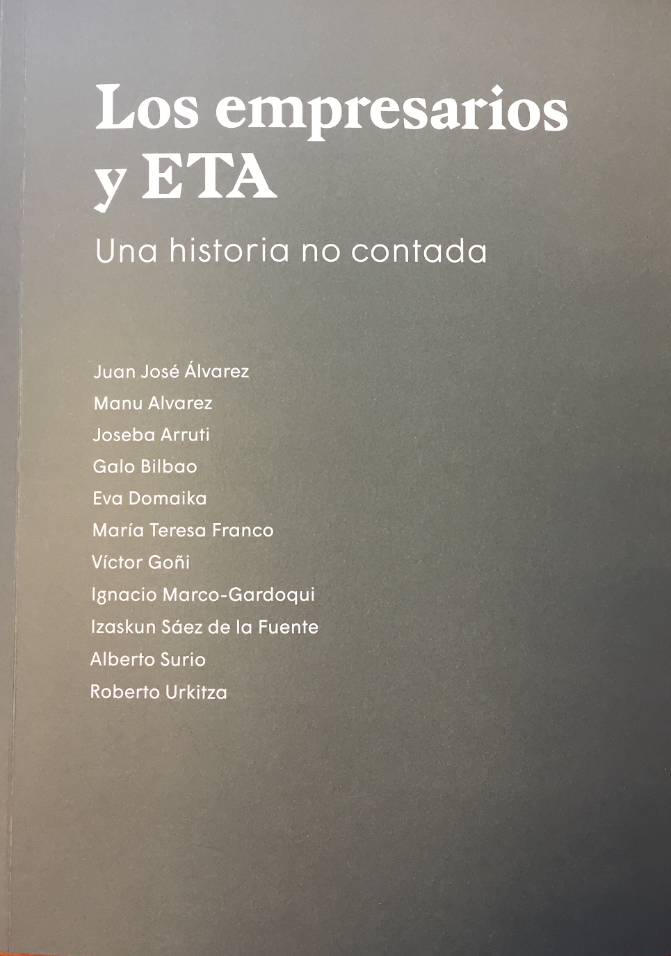 Imagen de portada del libro Los empresarios y ETA