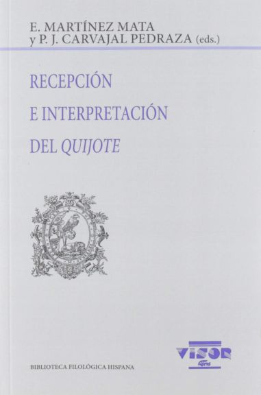 Imagen de portada del libro Recepción e interpretación del Quijote