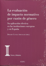 Imagen de portada del libro La evaluación de impacto normativo por razón de género