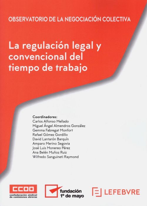 Imagen de portada del libro La regulación legal y convencional del tiempo de trabajo