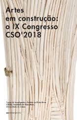 Imagen de portada del libro Artes em construção : o IX Congresso CSO'2018