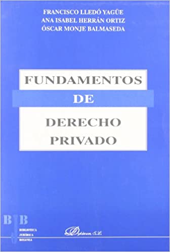 Imagen de portada del libro Fundamentos de derecho privado