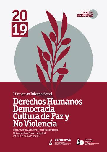 Imagen de portada del libro Actas del I Congreso Internacional Derechos Humanos, Democracia, Cultura de Paz y No Violencia