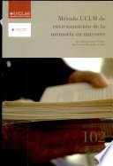 Imagen de portada del libro Método UCLM de entrenamiento de la memoria en mayores