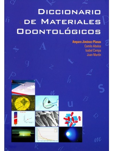 Imagen de portada del libro Diccionario de materiales odontológicos