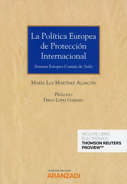 Imagen de portada del libro La política europea de protección internacional